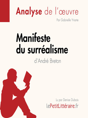cover image of Manifeste du surréalisme d'André Breton (Analyse de l'oeuvre)